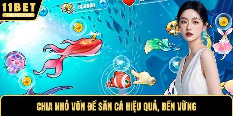 Chia nhỏ vốn để săn cá hiệu quả, bền vững