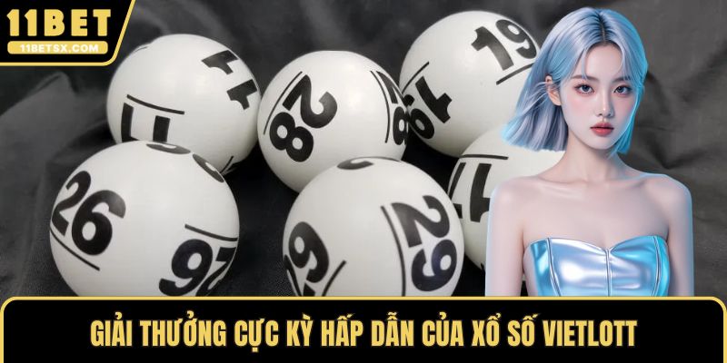 Giải thưởng cực kỳ hấp dẫn của xổ số vietlott