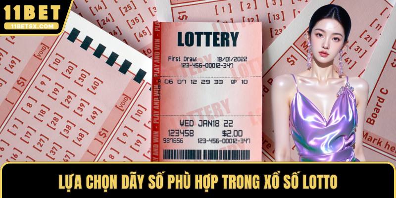 Lựa chọn dãy số phù hợp trong xổ số lotto
