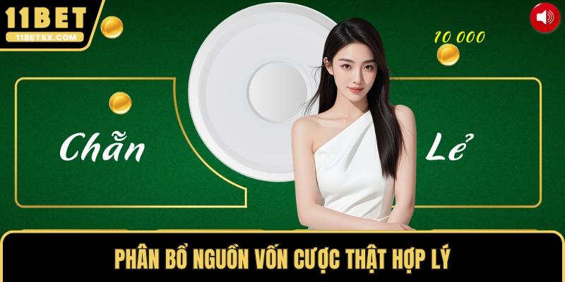Phân bổ nguồn vốn cược thật hợp lý