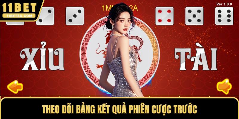 Theo dõi bảng kết quả phiên cược trước